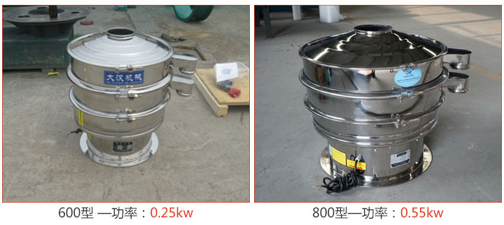 食品振動(dòng)篩同種材質(zhì)有不同大小的型號(hào)，而型號(hào)的不同就會(huì)影響價(jià)格。