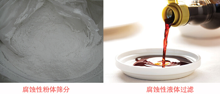 PP材質(zhì)塑料篩分機(jī)整機(jī)可篩分物料特性。