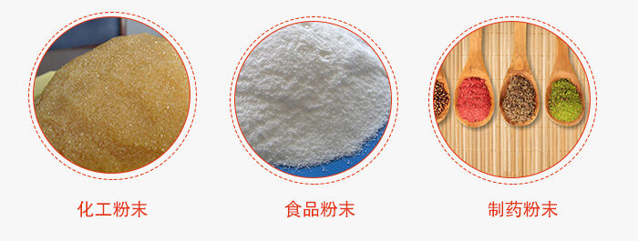 磁懸浮試驗篩適用物料：化工粉末，食品粉末，制藥粉末等。